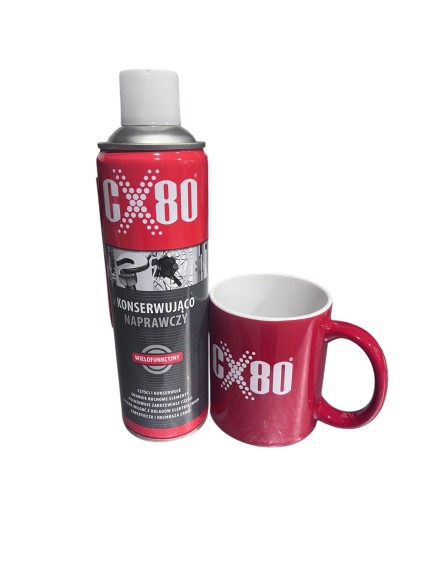 Preparat KONSERWUJĄCO-NAPRAWCZY 500ml odrdzewiająco-samujący CX80 XC-062 -KUBEK GRATIS!