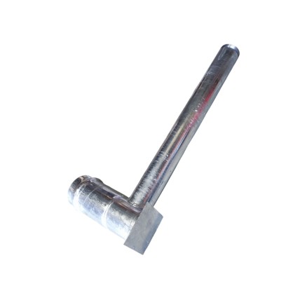 Hydrant stopowy kolano 90" DN160Żx4"