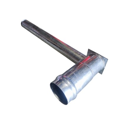 Hydrant stopowy kolano 90" DN160Żx4"