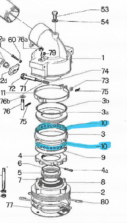 Kulka 3/8'' marki SIME 30048