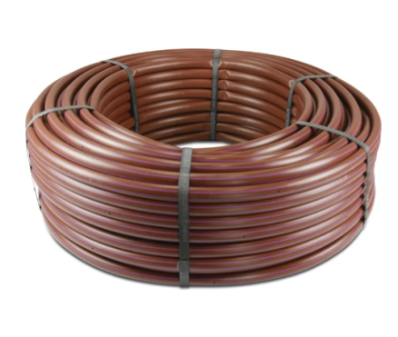 Linia kroplująca PE 16 mm 2,2l/h 33cm brązowy 100m typ bez kompensacji 7031242