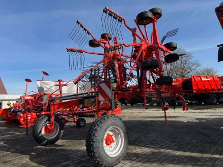 Dwukaruzelowa zgrabiarka KUHN GA 7501 +