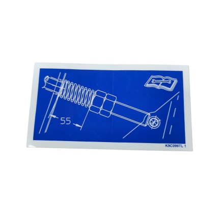 Naklejka KUHN K9C099TL