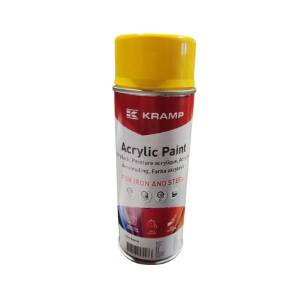 Lakier żółty spray 400ml KRAMP 118504 KR