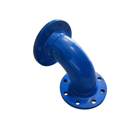 Kolano dwukołnierzowe DN100 - 8otw