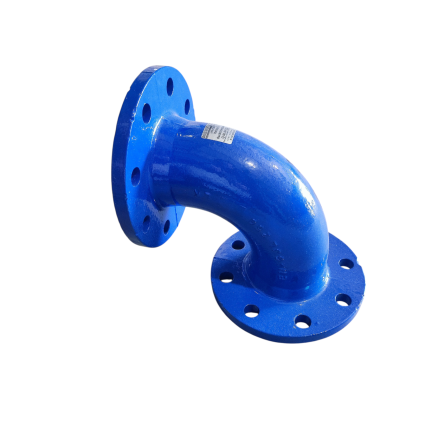 Kolano dwukołnierzowe dn80 -8otw