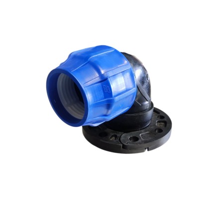 Kolano PE flansza 75x3"