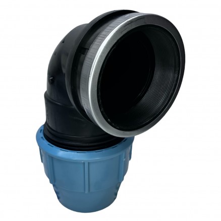 Kolano PE-Gwint wewnętrzny 90x3"