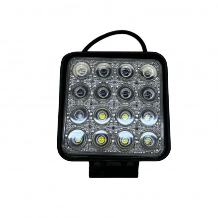 Lampa LED robocza 16 kwadratowa 12-24V 3600lm 0081